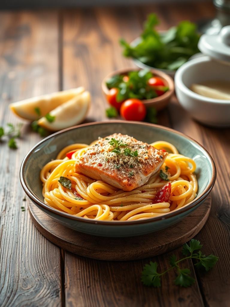 Salmon Pasta