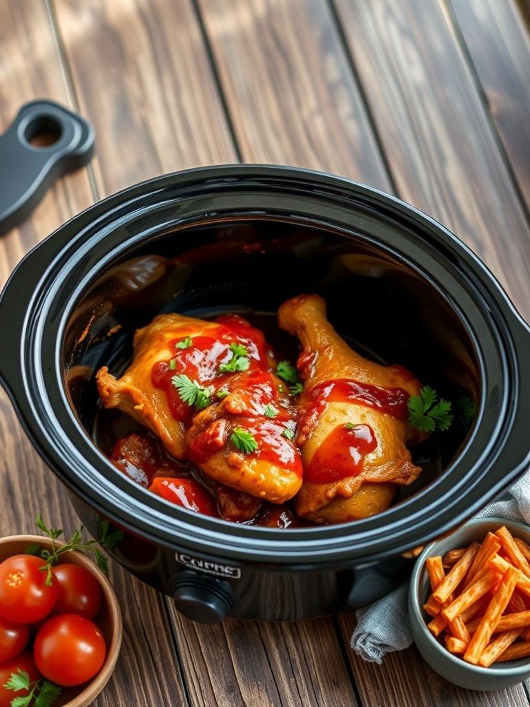 bbq chicken crockpot