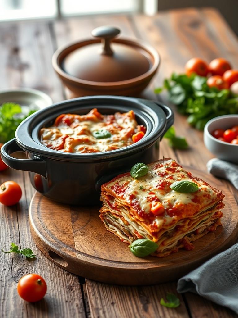 crockpot lasagna