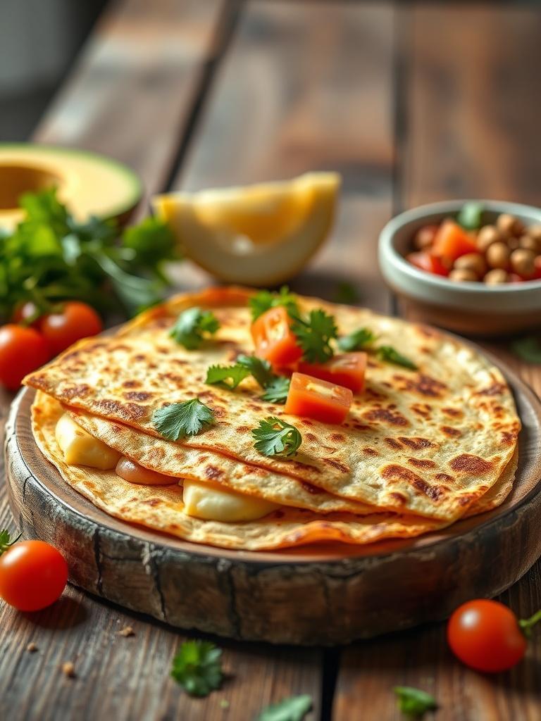 10-Minute Breakfast Quesadilla (High Protein)