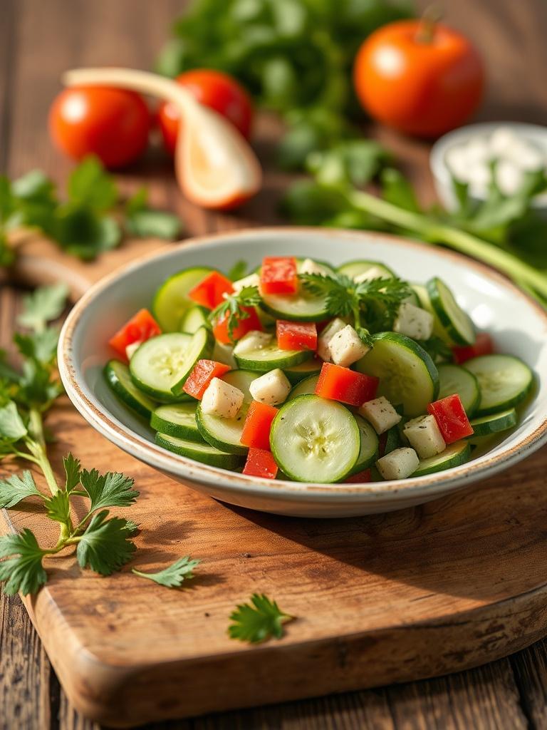 5-Minute Viral Cucumber Salad