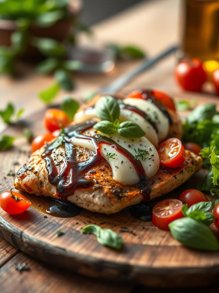 Balsamic Caprese Chicken