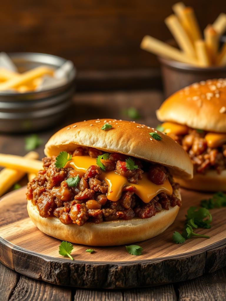 Cheesesteak Style Sloppy Joes