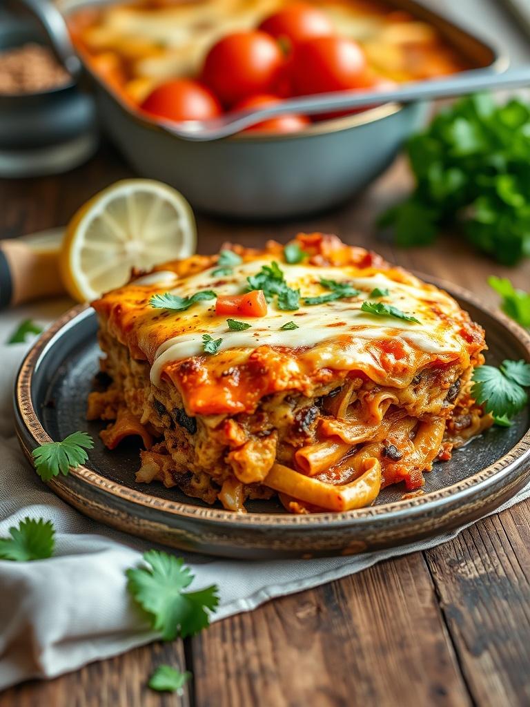 Easy Baked Burrito Casserole