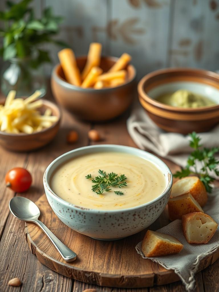 Easy Slow Cooker Potato Soup