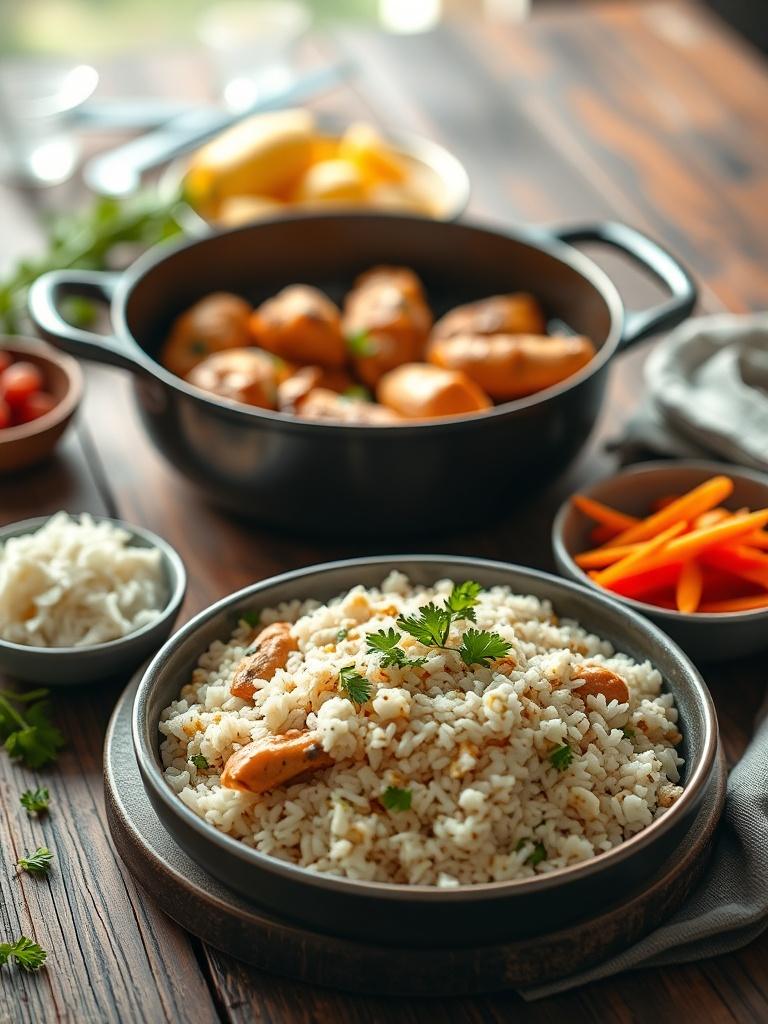 One-Pot Chicken & Rice Meal Prep (Cheap + Easy)