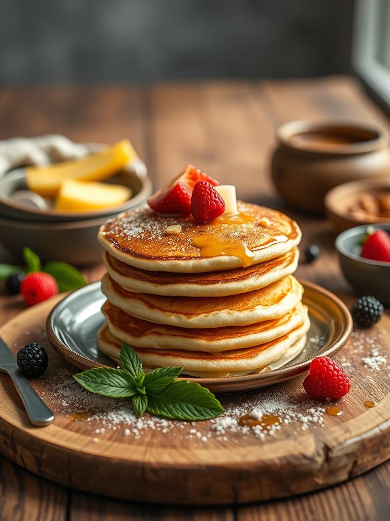 Protein Pancakes (No Protein Powder Needed)
