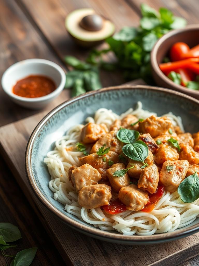 Spicy Thai Basil Chicken (Pad Krapow Gai)